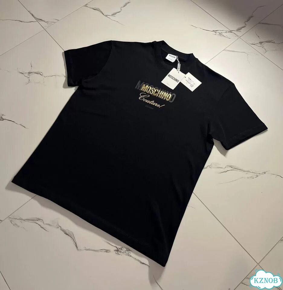Футболка Moschino черная В наличии фото 5