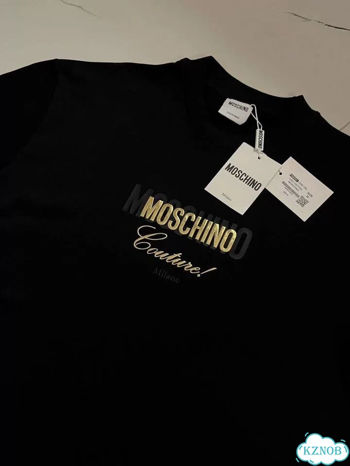 Футболка Moschino черная В наличии фото 6