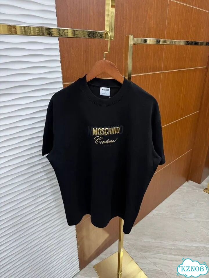 Футболка Moschino черная В наличии фото 9