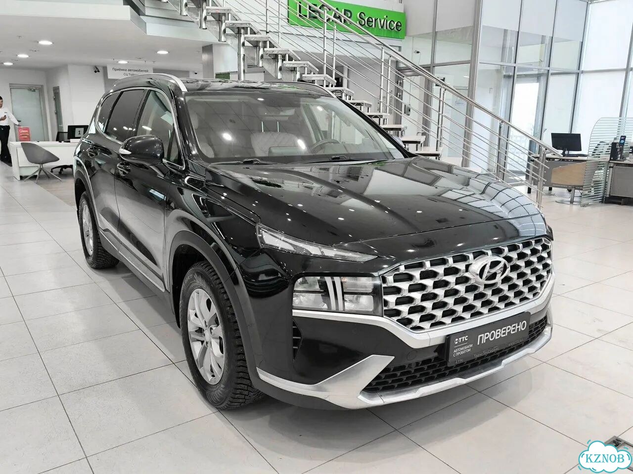 Hyundai Santa Fe 2.2 AMT, 2020, 104 155 км фото 3