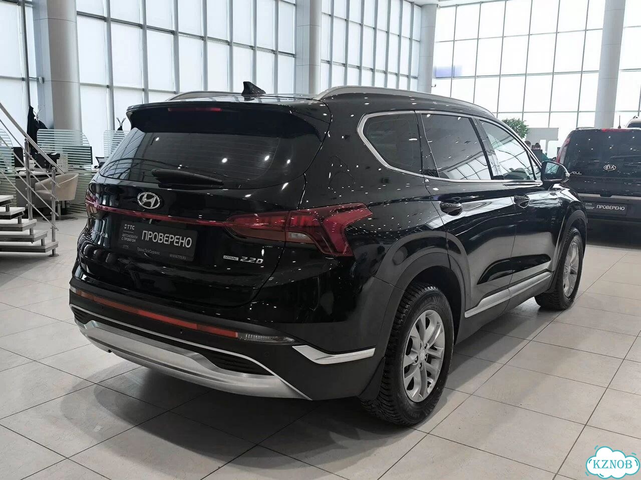 Hyundai Santa Fe 2.2 AMT, 2020, 104 155 км фото 5
