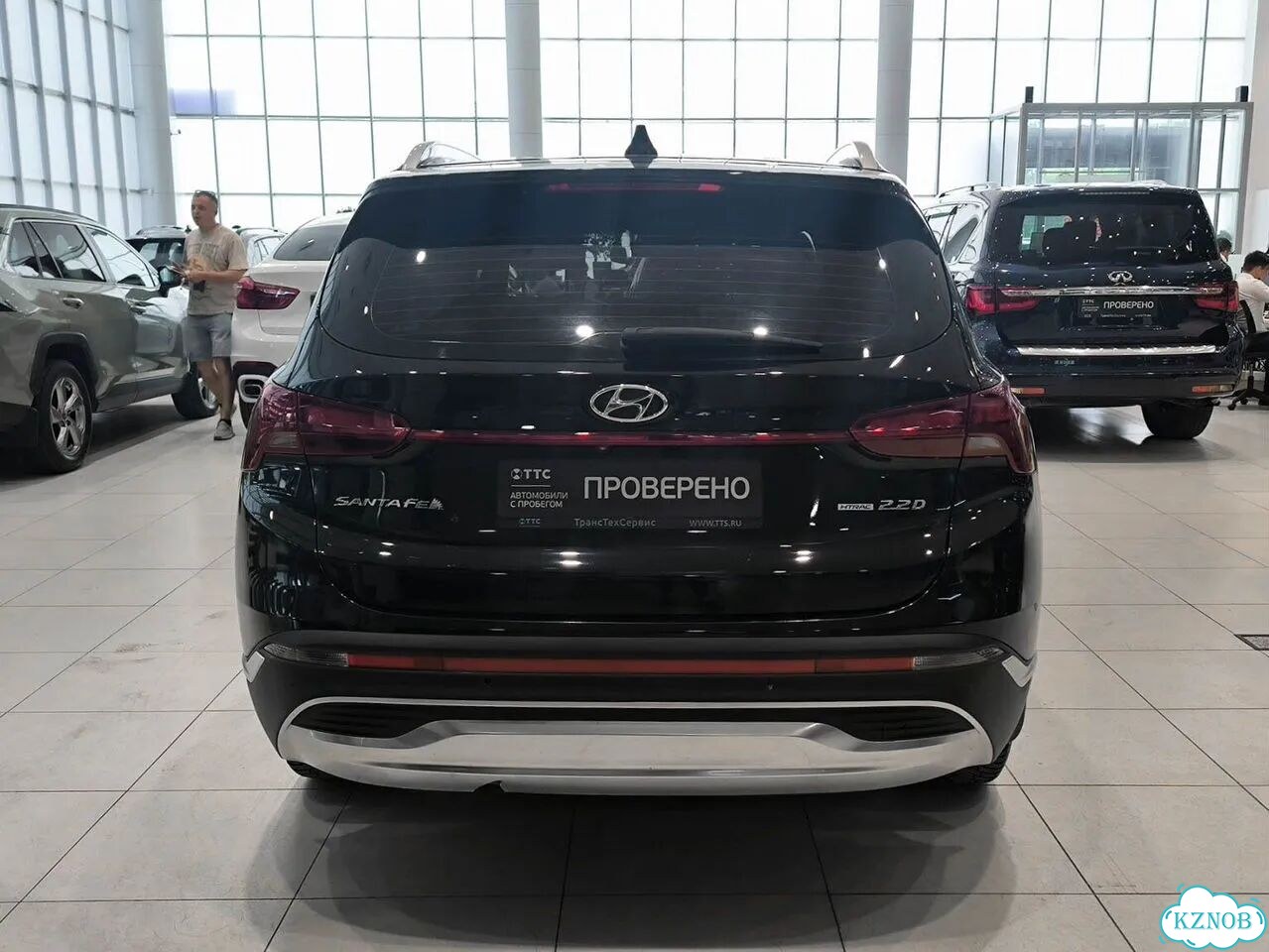 Hyundai Santa Fe 2.2 AMT, 2020, 104 155 км фото 6