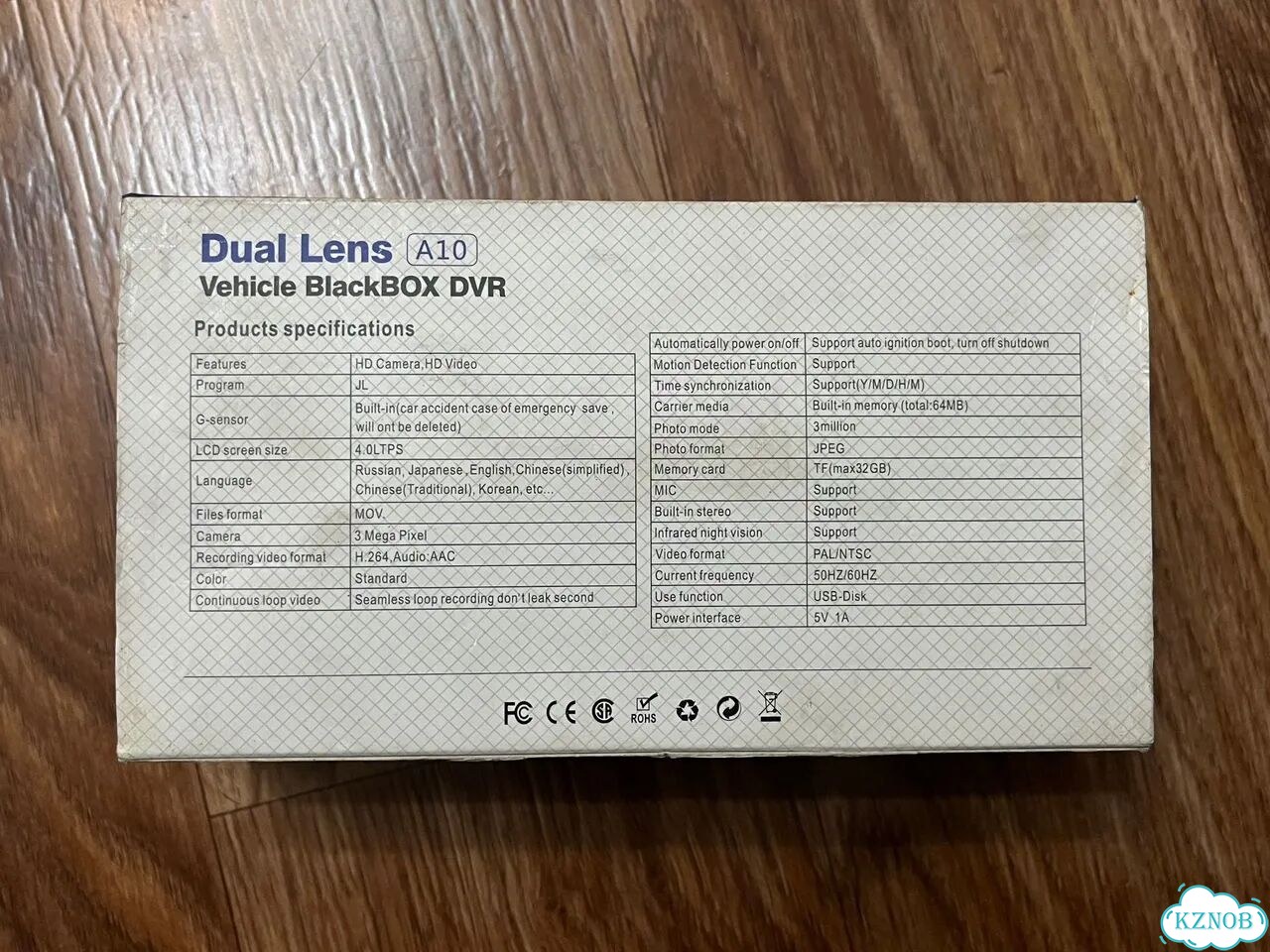 Видеорегистратор Dual Lens с камерой заднего вида фото 5
