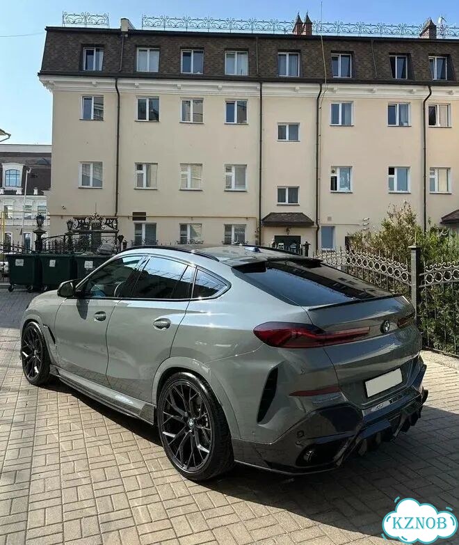 Диффузор бампера BMW X6 LCI G06 фото 4