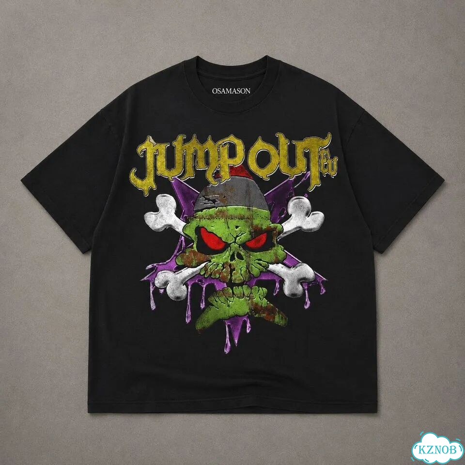 Футболка Merch Osamason Bomb Skull jump out фото 1