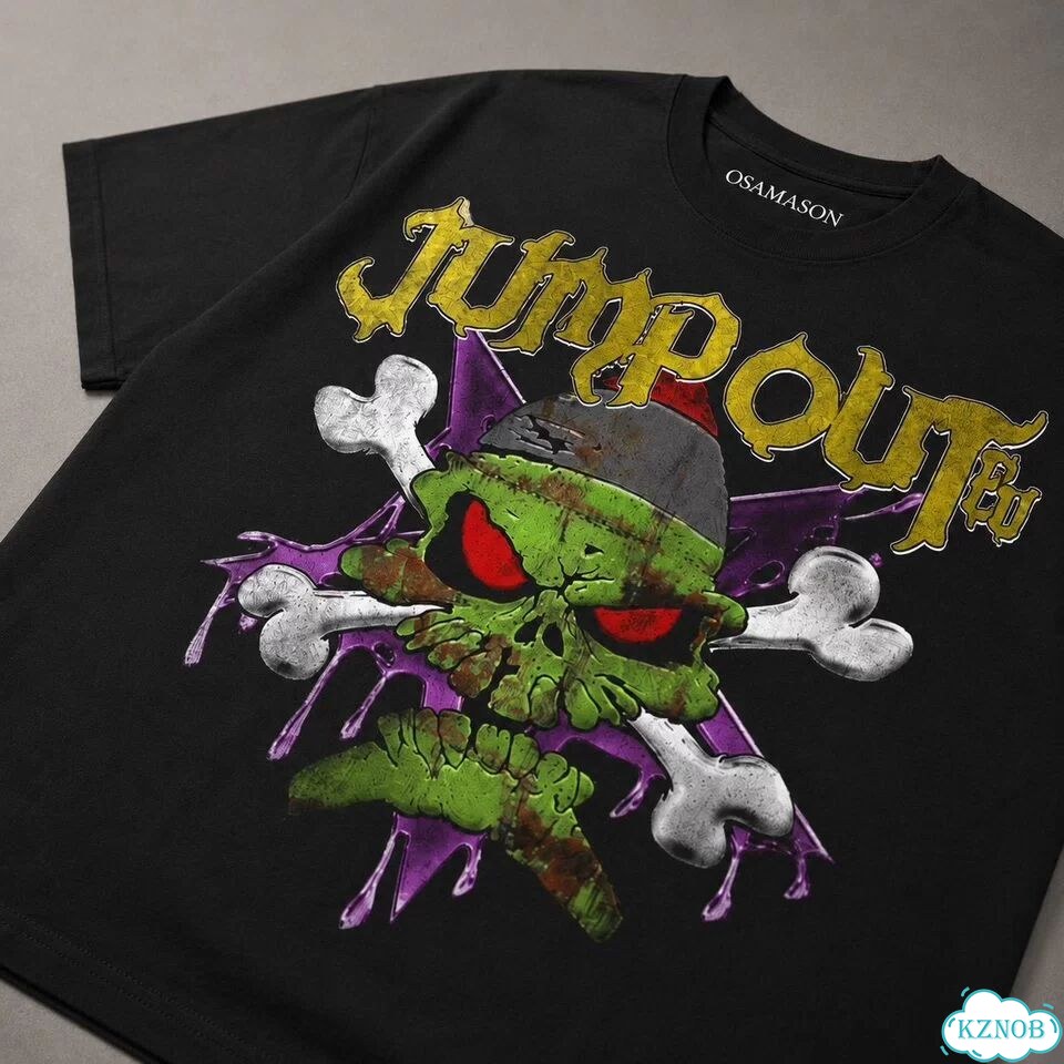 Футболка Merch Osamason Bomb Skull jump out фото 2