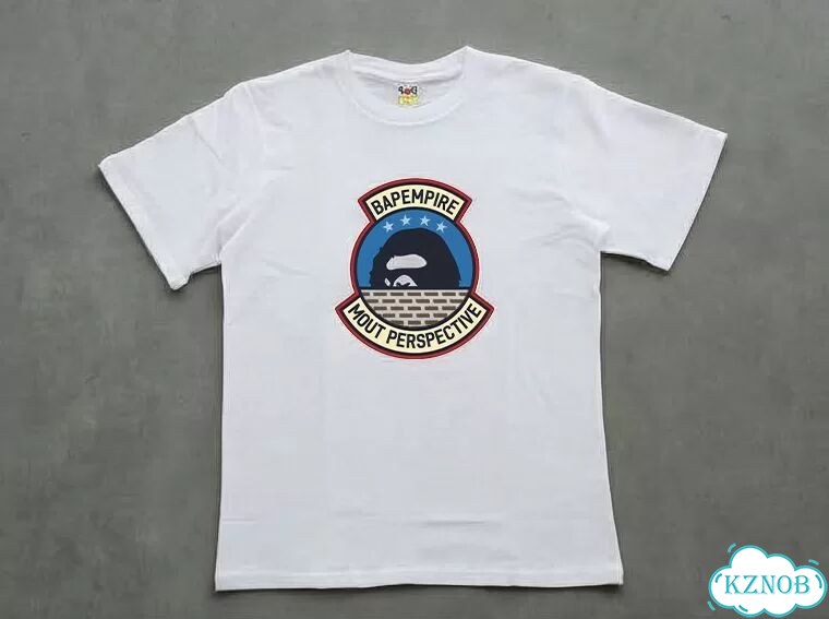 Футболка белая BapeEmpire Mout Perspective DAC0084 streetwear vintage фото 1