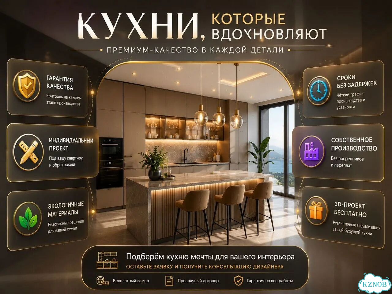 Кухня в квартиру фото 5