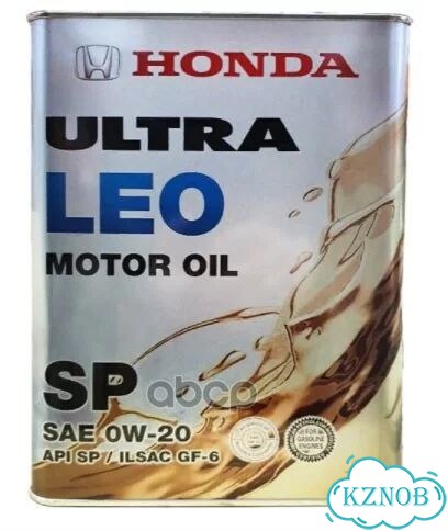 0W-20 Ultra LEO API SP / ilsac GF-6, 4л фото 1