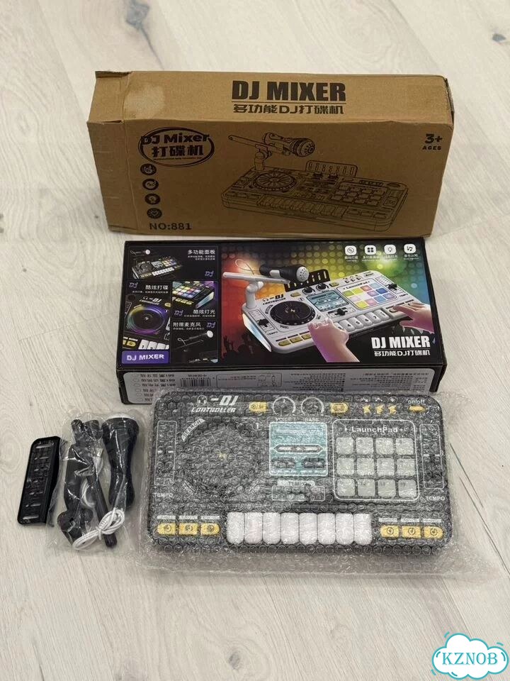 Новый детский DJ микшер многофункциональный пульт фото 5