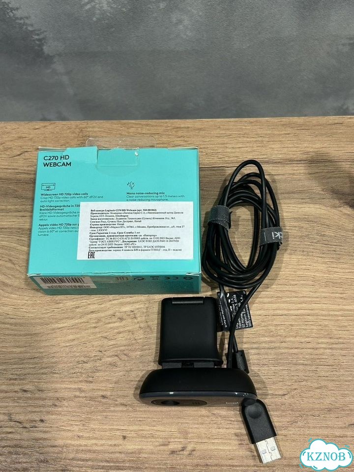 Веб-камера Logitech C270 HD фото 2