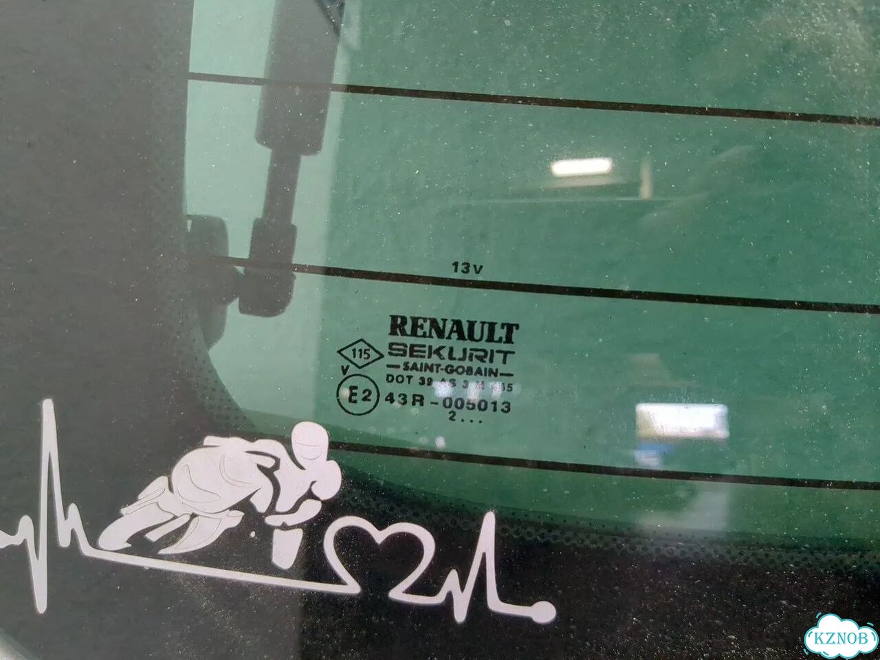 Крышка багажника Renault Scenic фото 4