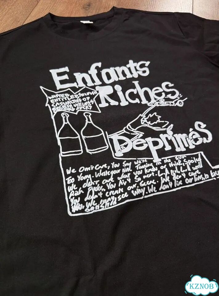 Футболка ERD Enfants Riches Deprimes белая фото 5