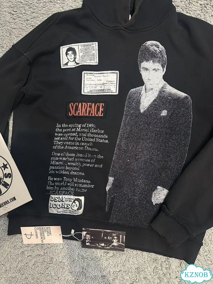 Худи dsm icons scarface фото 3