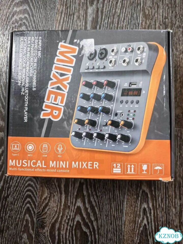 Микшерный пульт 4х канальный Mixmaster фото 3