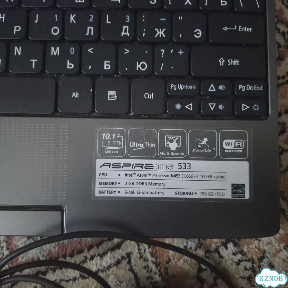 Asus aspire one 533 фото 2