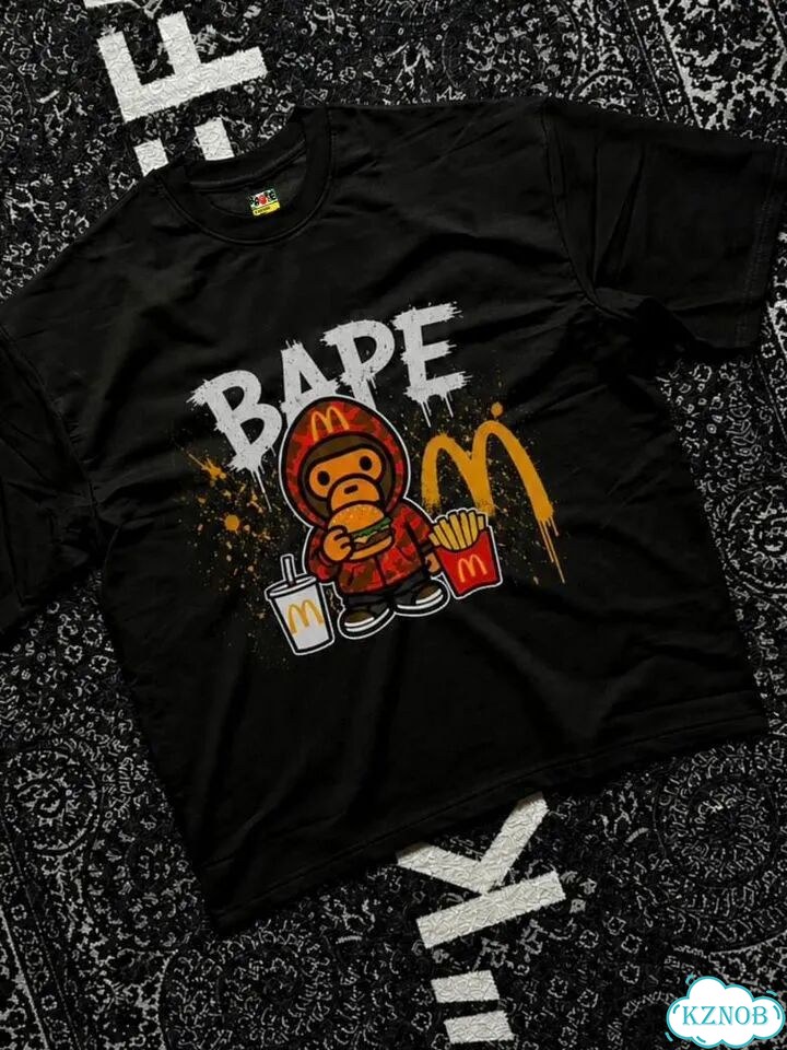 Футболка Bape x McDonald’s Baby Milo фото 3