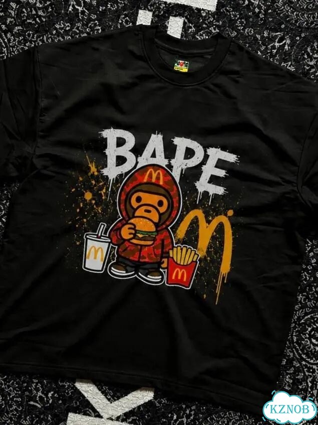 Футболка Bape x McDonald’s Baby Milo фото 4