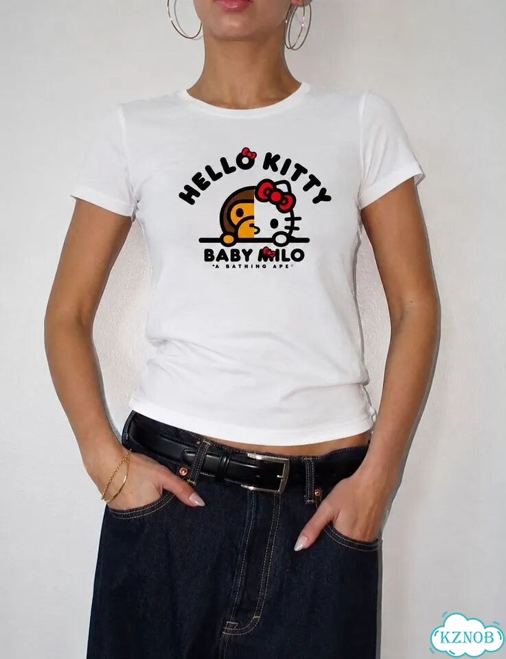 Футболка топ hello kitty baby milo фото 1
