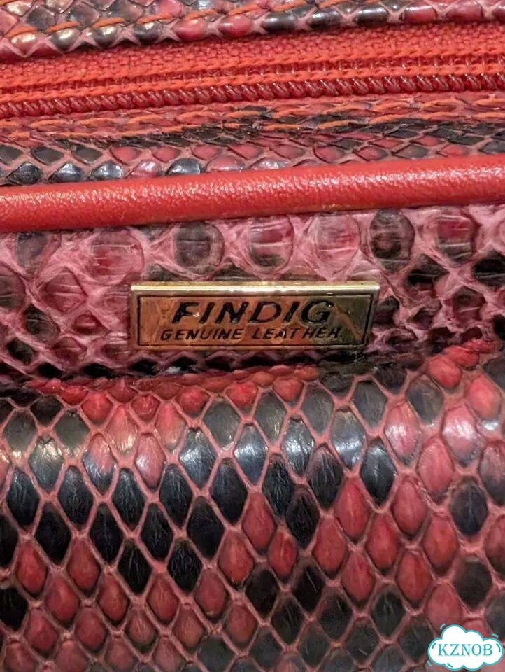 Сумка оригинал бренд Findig кожа питона Таиланд фото 7