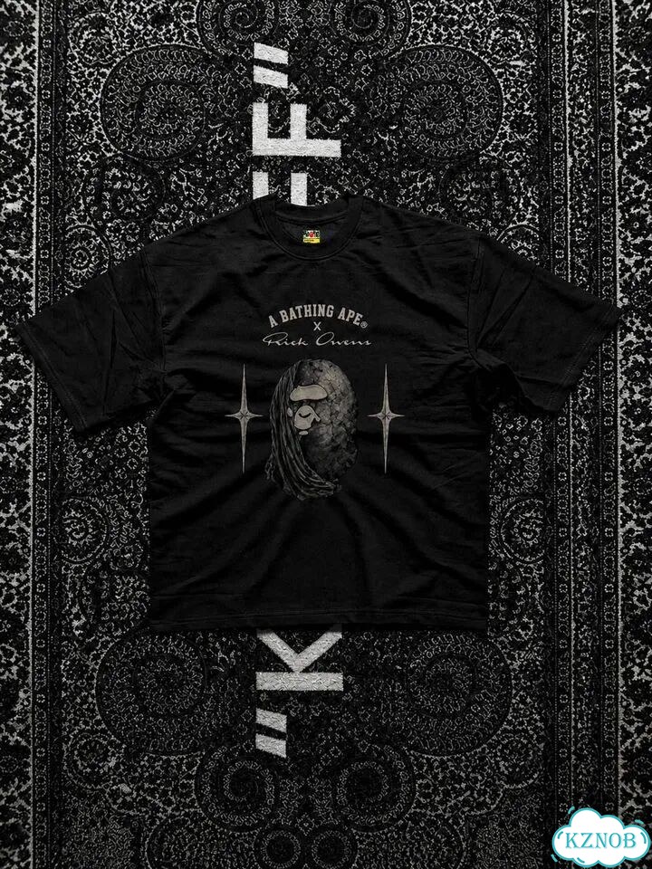 Футболка Bape x Rick Owens Shadow Relic фото 1