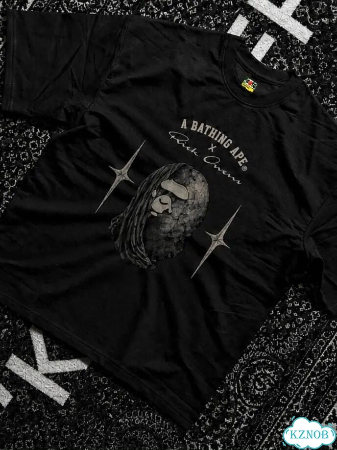 Футболка Bape x Rick Owens Shadow Relic фото 3