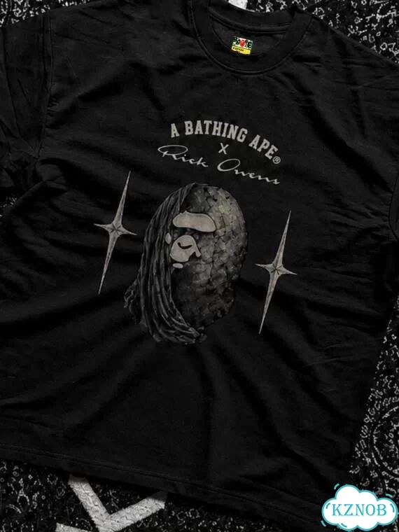 Футболка Bape x Rick Owens Shadow Relic фото 4