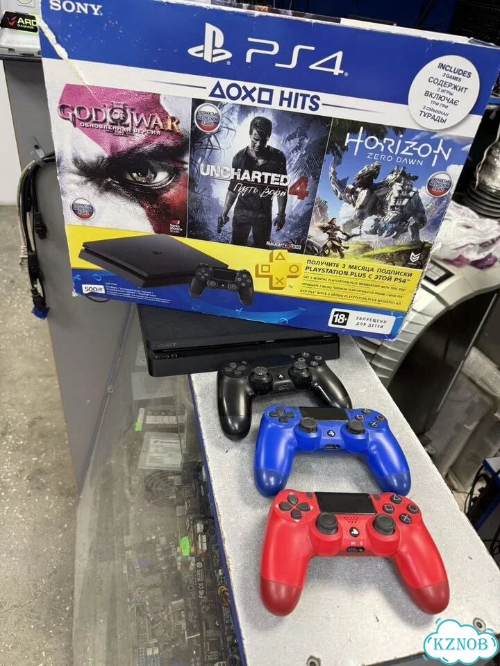 Sony playstation 4 slim 500gb фото 2