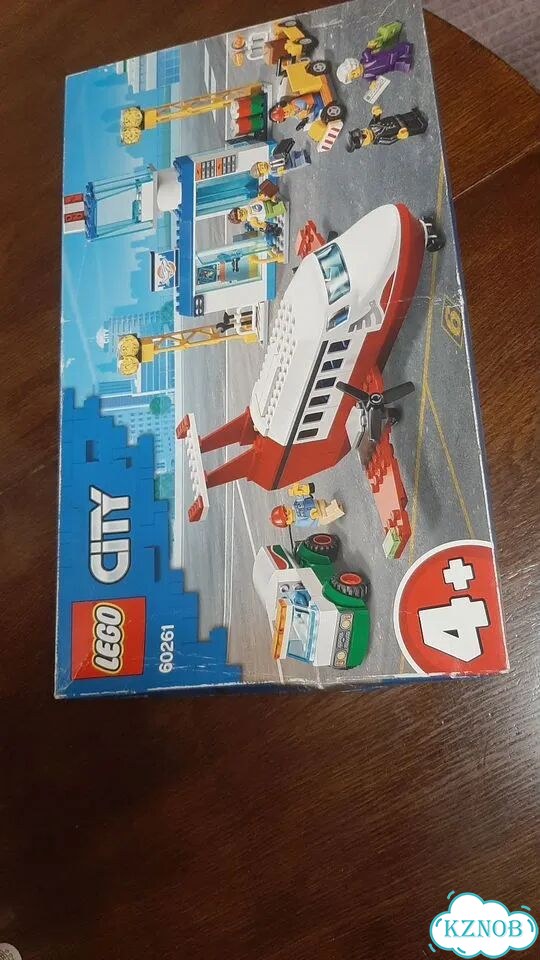Lego city самолет 60261 фото 1