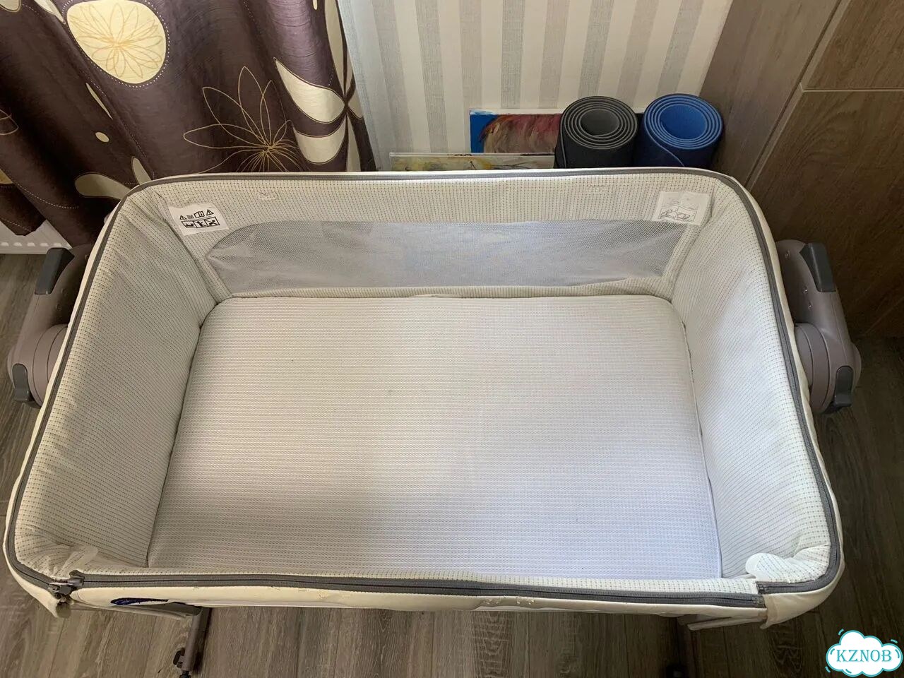 Приставная кроватка chicco фото 3