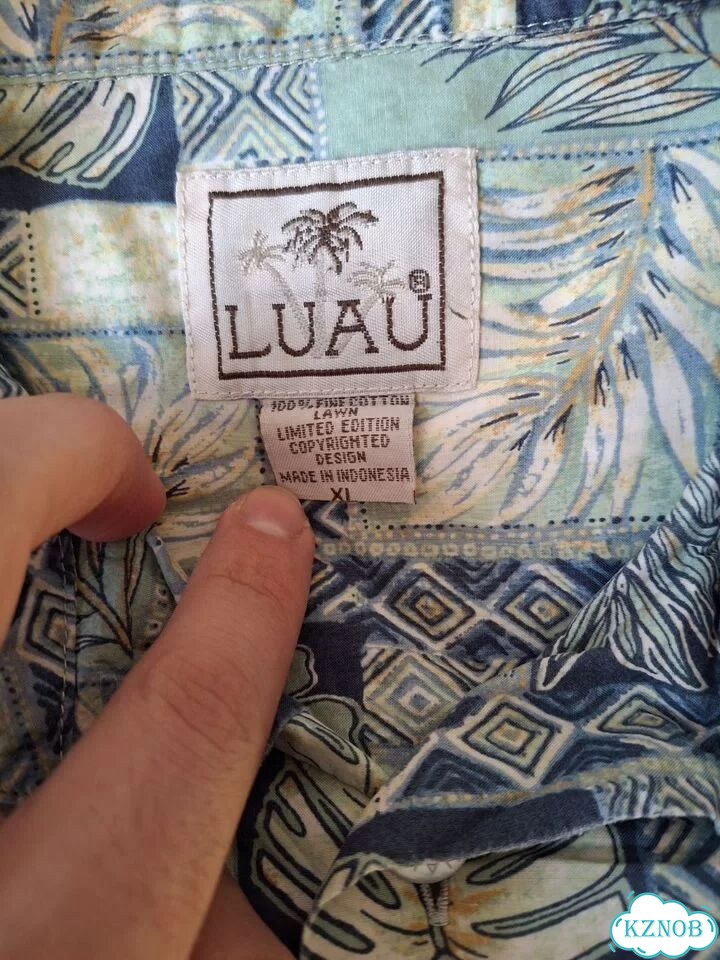 Гавайская рубашка luau фото 3
