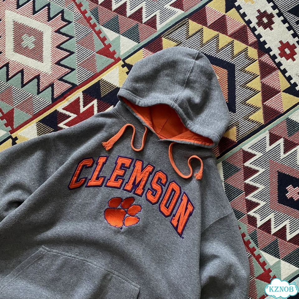 2000's Clemson University vintage hoodie фото 2