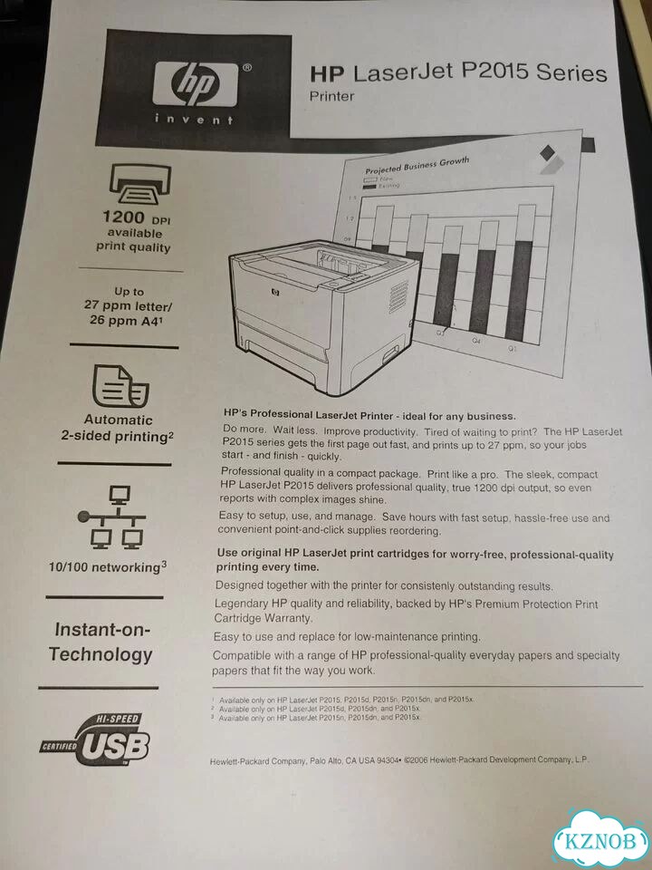 Принтер лазерный Hp LaserJet p2015n фото 9