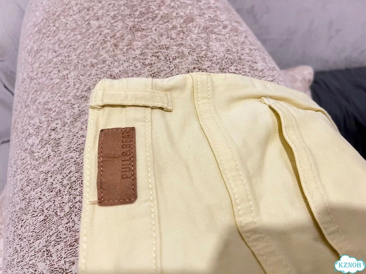 Джинсы лимонный цвет pull bear 44 фото 4