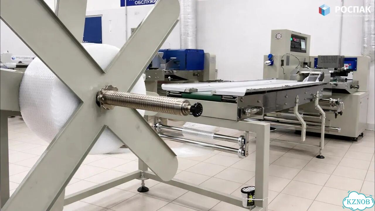 Горизонтальный упаковщик (упаковка в пупырку) Rospak AG-600XSB / Решения для всех отраслей фото 1