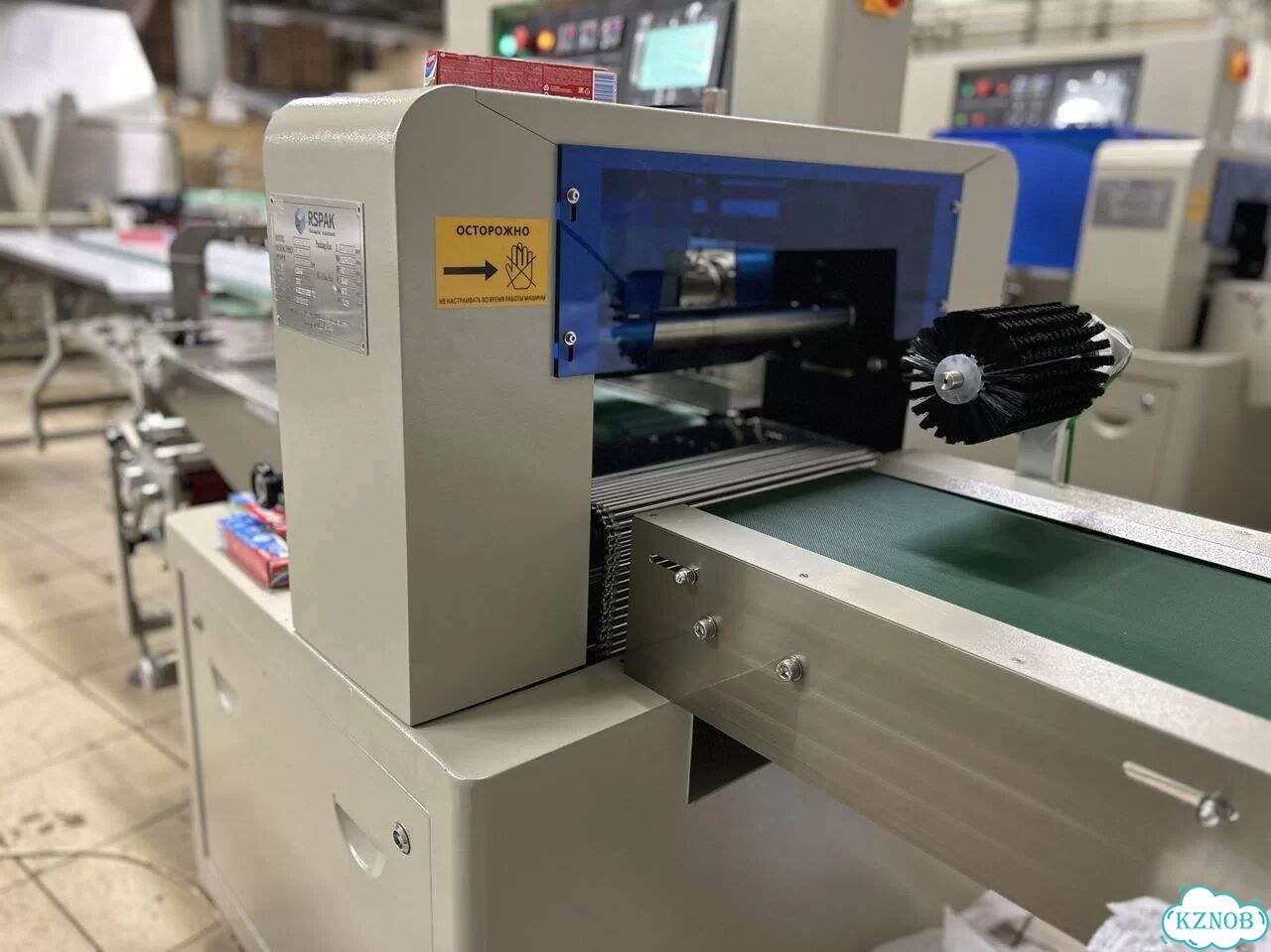 Горизонтальный упаковщик (упаковка в пупырку) Rospak AG-600XSB / Решения для всех отраслей фото 2