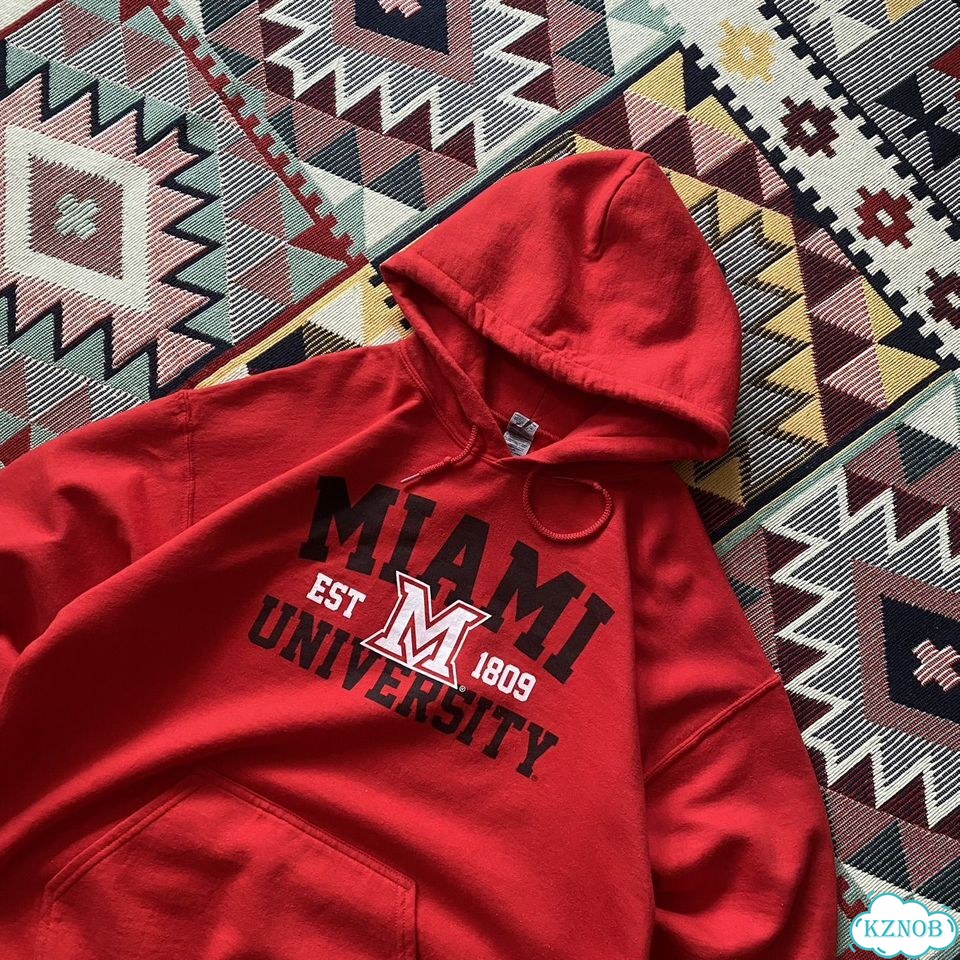 Gildan x Miami University vintage hoodie фото 2