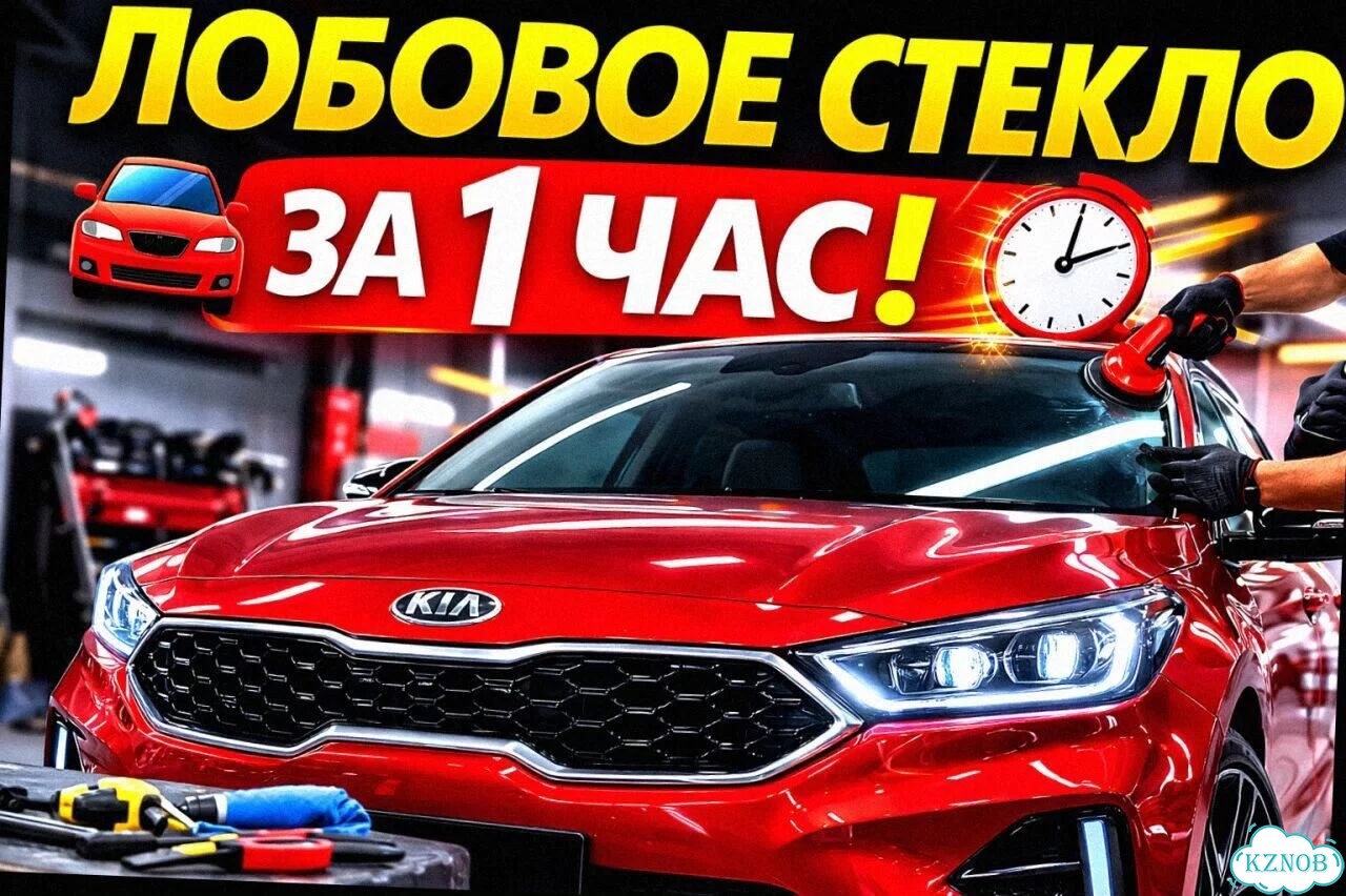 Автостекла с установкой/Лобовое стекло фото 3