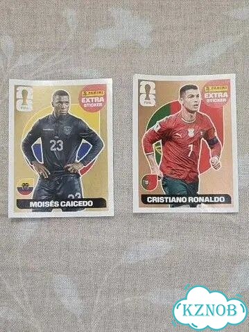 Extra sticker Panini чм 2026 Ronaldo gold фото 1