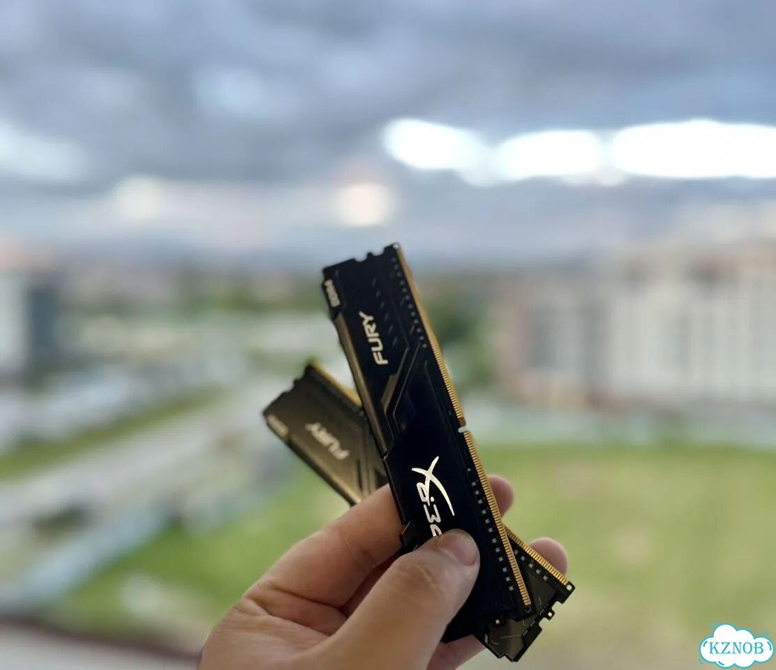 Оперативная память HyperX Fury ddr4 2x4g фото 1