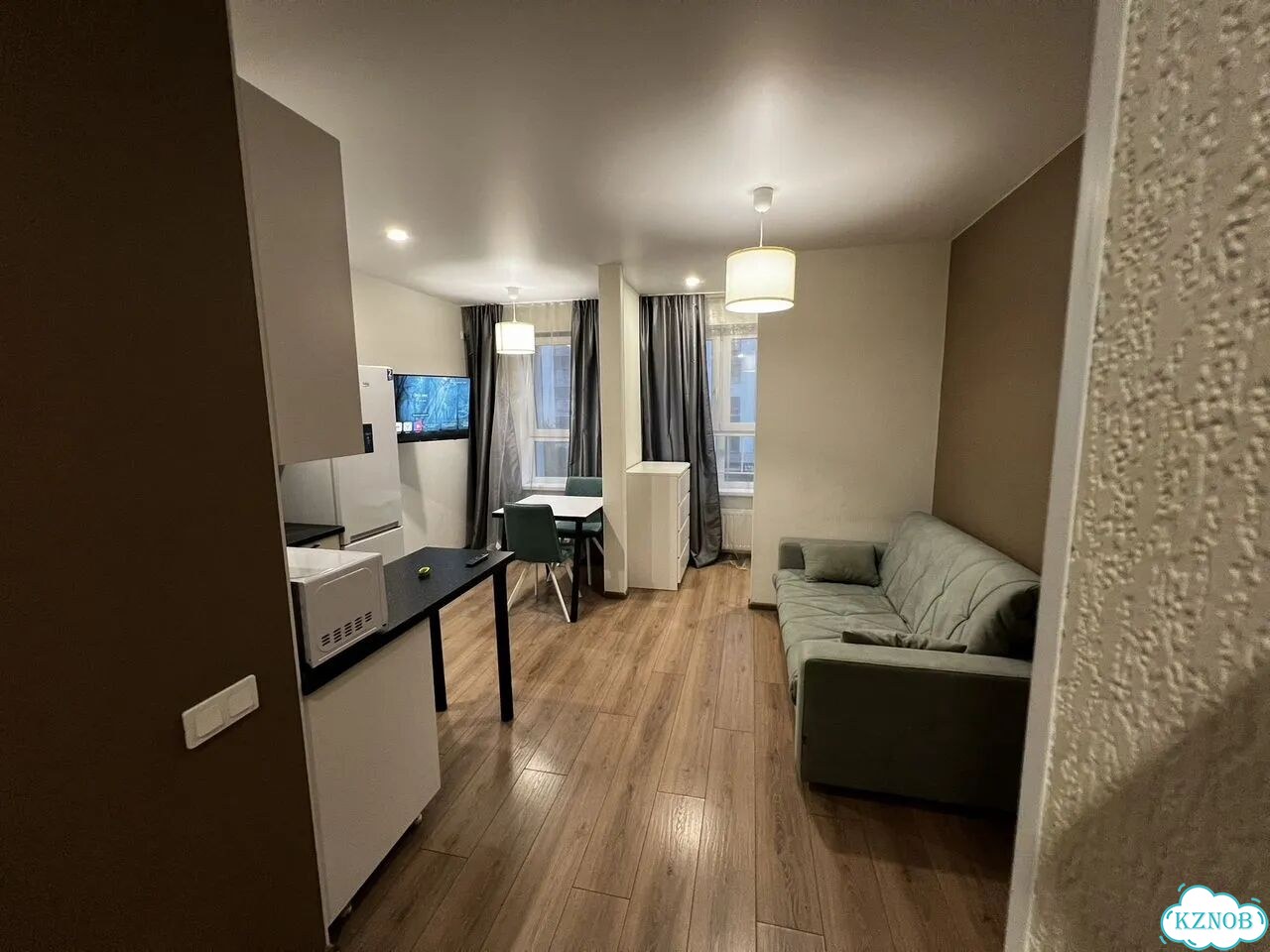Квартира-студия, 29 м², 2/18 эт. фото 3