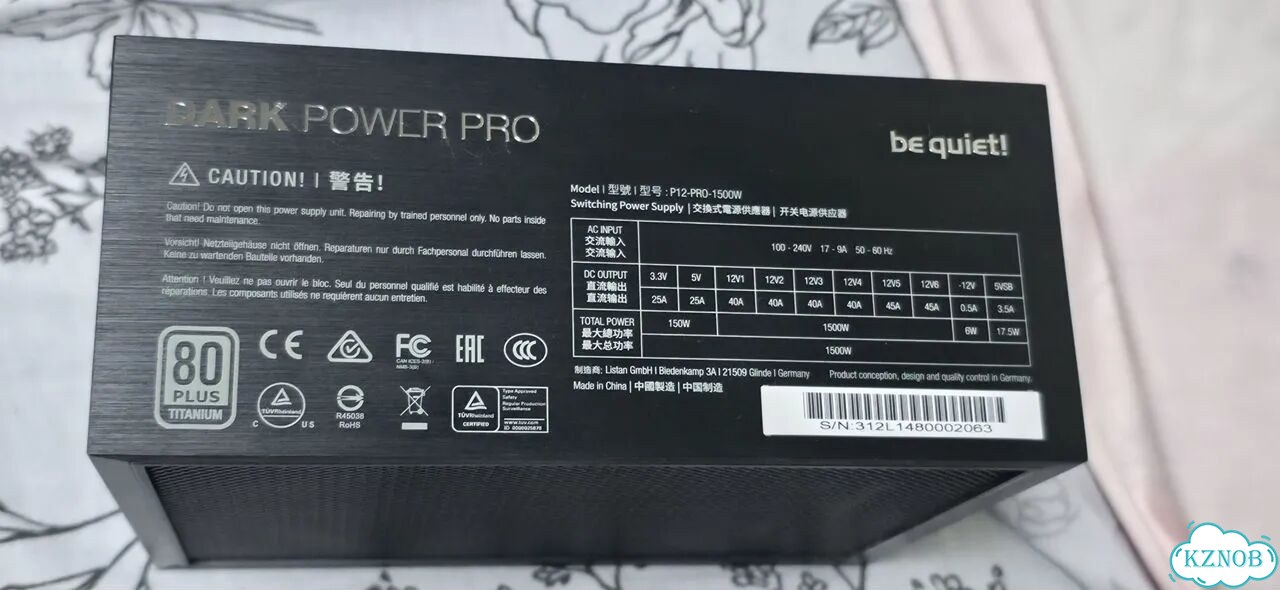 Be quiet dark power pro 12 1500W фото 2