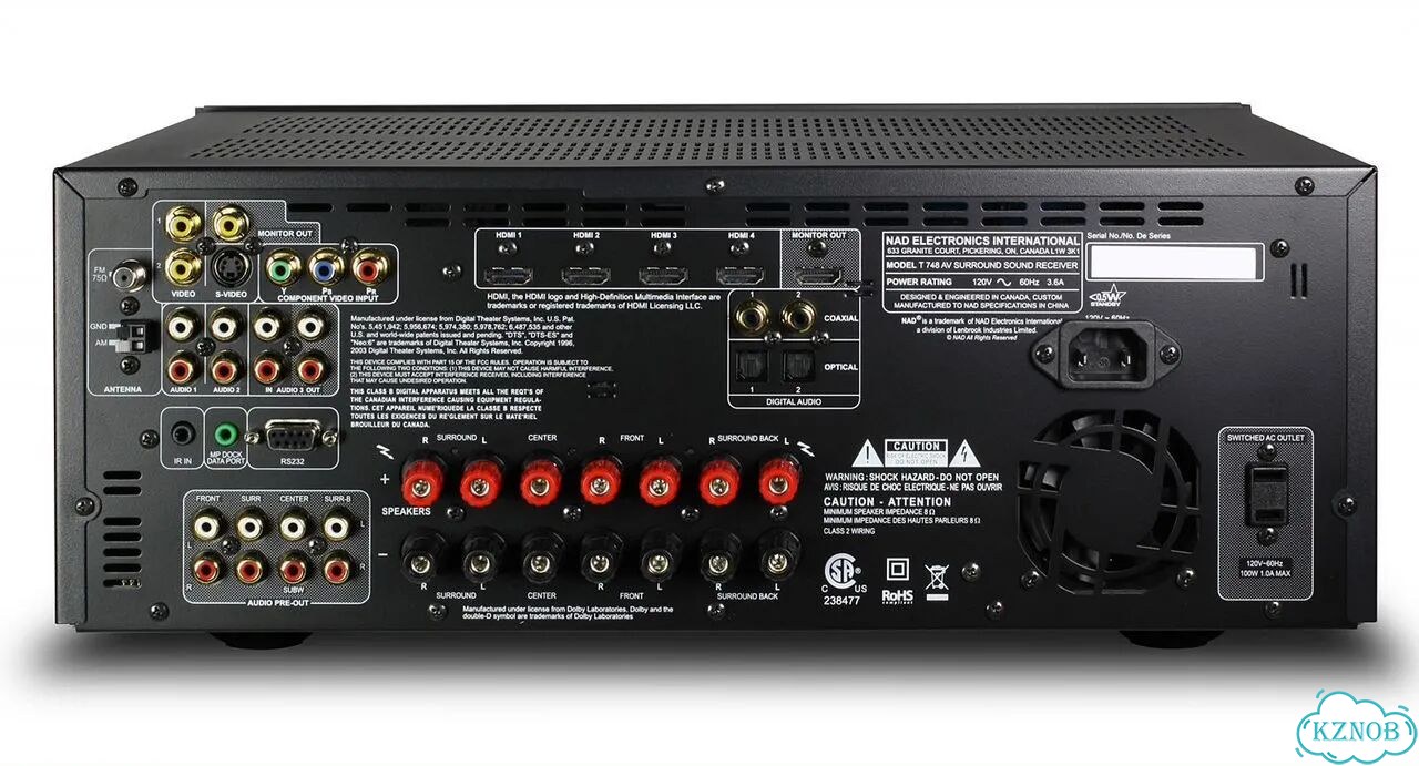 Ресивер Nad T748 фото 2