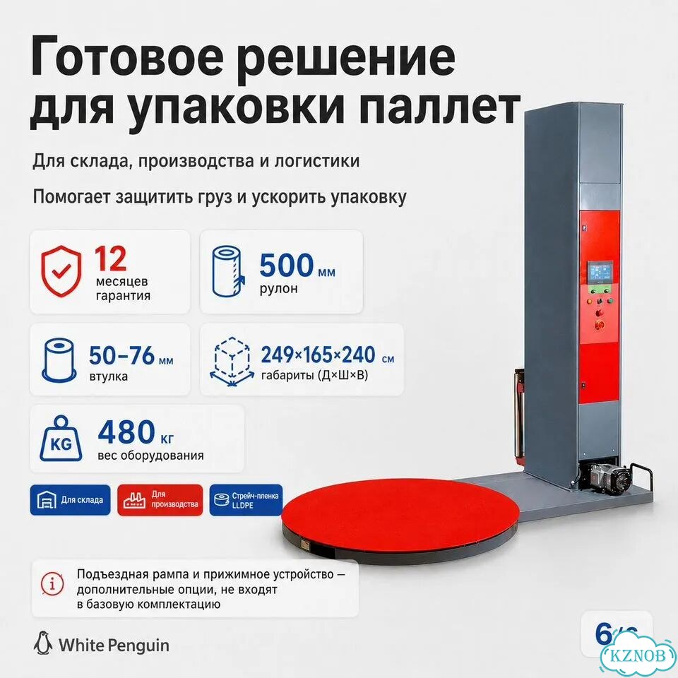 Паллетообмотчик WP-1650MD фото 7