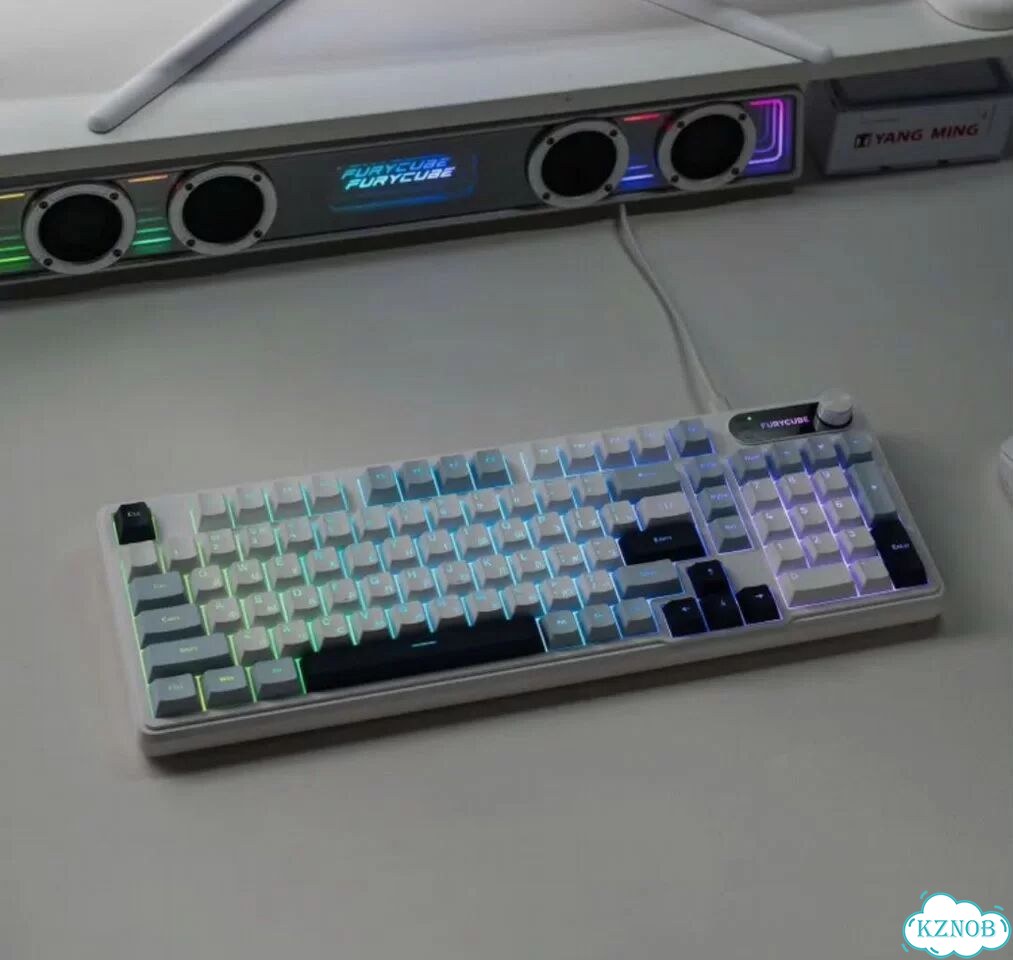 Мембранная клавиатура IP98 игровая, RGB-подсветка фото 1