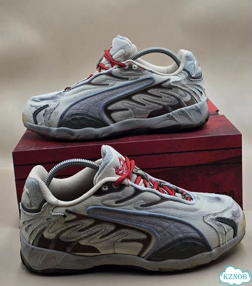 Кроссовки Puma Inhale x Asap Rocky red Арт.:2590172851 фото 4