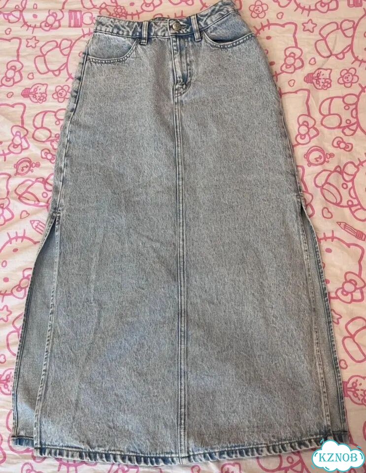 Джинсовая юбка длинная Zarina denim фото 1