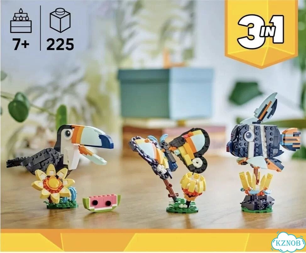 Lego creator 3 в 1 тропический тукан оригинал фото 3