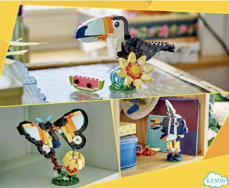Lego creator 3 в 1 тропический тукан оригинал фото 4