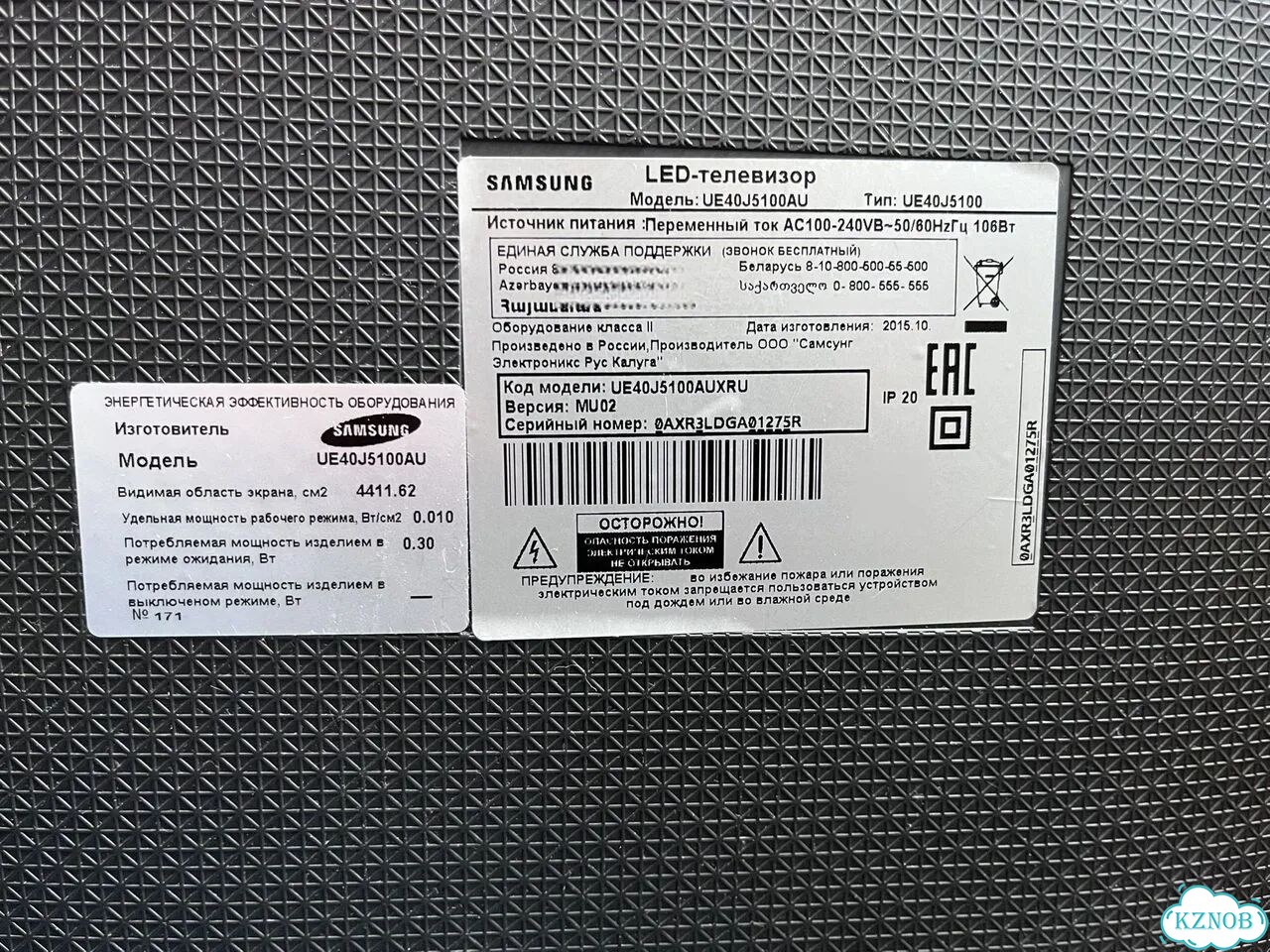 Запчасти на Samsung UE40J5100AU фото 2